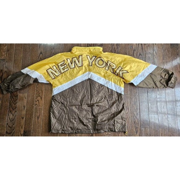 Veezo Jeans New York World Champions Windbreaker Jacket & Pants Set XXL 90s Y2K - Picture 3 of 16